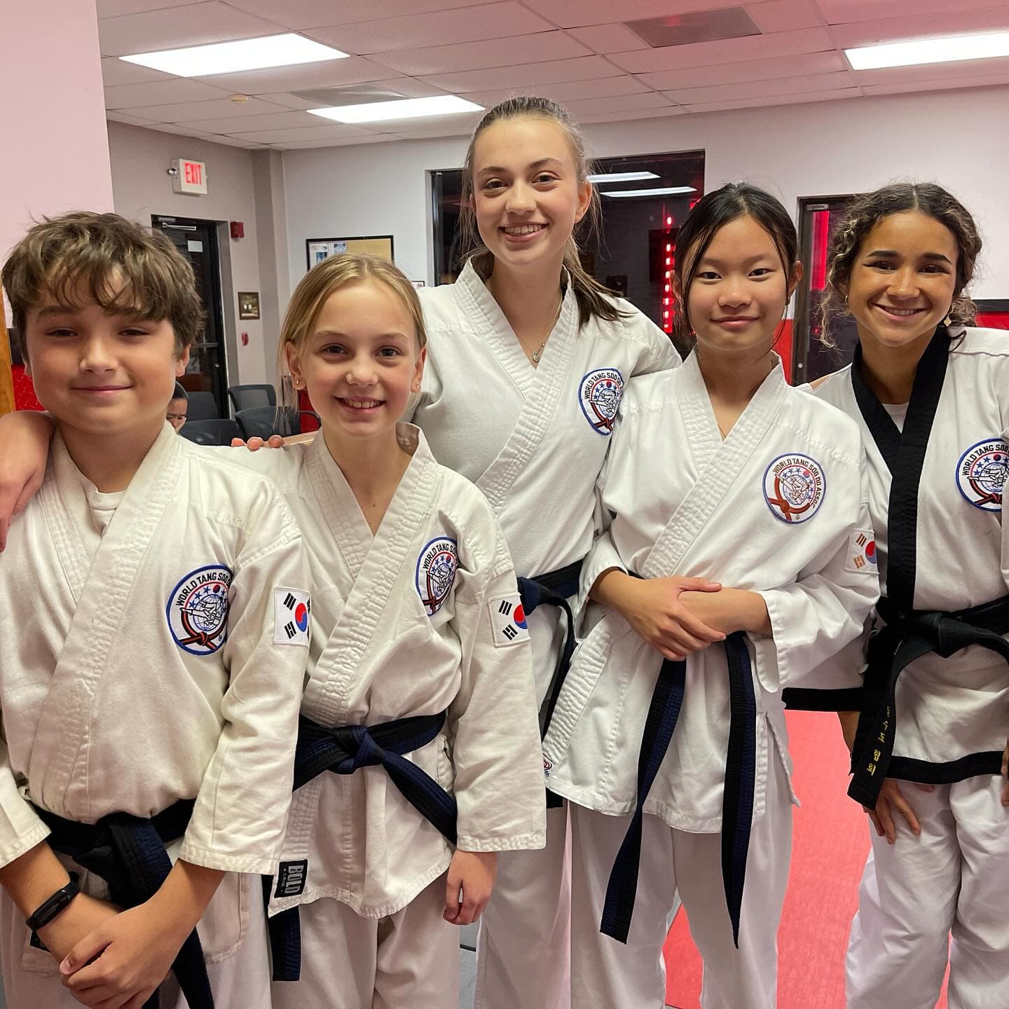 Kids martial arts class at East Coast Karate in Glen Mills, PA